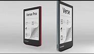 Super-thin 6'' PocketBook Verse and Verse Pro e-readers - all you need for your reading pleasure