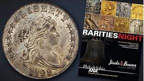 Extremely Rare 1799/8 Draped Bust Silver $1 Sells For $123,375 in Stack's Bowers Rare Coin Auction