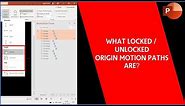 PowerPoint Animation: Locked vs. Unlocked Origin Explained