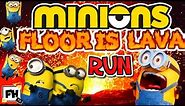 Minions Floor Is Lava 🔥 Chase - Brain Break | Movement Activity GoNoodle Inspired