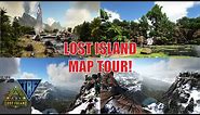 Lost Island Map Tour - New Ark DLC - New Ark Map - Ark Survival Evolved - Newest Map is amazing [R]