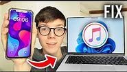 How To Fix iPhone Not Showing Up On iTunes - Full Guide