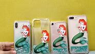 Little Mermaid Ariel Princess Crystal iPhone Case