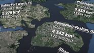 Comparing the Sizes of the World's Largest Major Cities