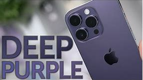Deep Purple iPhone 14 Pro Unboxing & First Impressions!