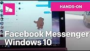 Facebook Messenger on Windows 10