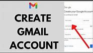Gmail Sign Up 2021 | How to Create Gmail Account in Desktop | Gmail.com Sign up