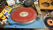 Collins broadcast turntable w/ Gray Research tonearm QRK Russco Gates