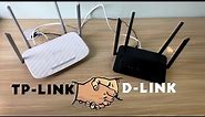 Connect D-Link and TP-Link together | NETVN