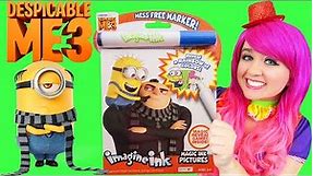 Coloring Despicable Me 3 Magic Reveal Ink Coloring Book | Imagine Ink Marker
