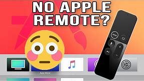 How to use Apple TV with no Remote