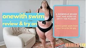 onewith swim review & try on (PLUS SIZE EDITION)