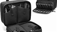 Tactical Gun Range Bag for 4 Handguns and Ammo, Pistol Duffle Bag with TSA Lock and 14x Magazine Slots for Hunting Shooting Range Sport