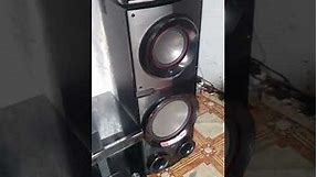 LG ARX10 front speakers test