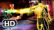 JUSTICE LEAGUE Green Lantern Vs Yellow Lantern Fight Scene 4K ULTRA HD - Injustice Cinematic