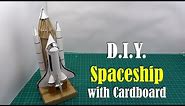 DIY: Spaceship with Cardboard - How to Make