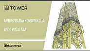 TOWER: Međuspratna konstrukcija - Unos podataka
