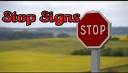 Stop Signs🛑 | Educational Videos for Kids | Learn Road Safety🛣️