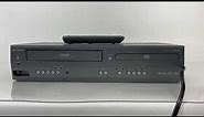 Magnavox MWD2206 4 Head VCR DVD Combo VHS Player w/ Remote