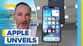 Apple Event 2023: iPhone 15, Apple Watch 9 and iOS 17 revealed | Today Show Australia