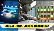 Fortnite JIGSAW ESCAPE ROOM Horror Escape Walkthrough Solutions | How to Escape Jigsaw fortnite!