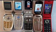 My Samsung SGH flip phones collection