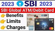 Sbi global debit card benefits,limit & charges | Sbi rupay global debit card | Sbi global debit card