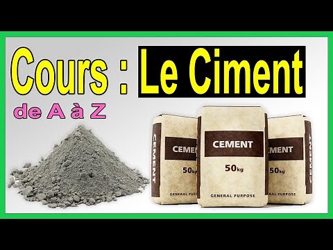 Chapitre : Le Ciment - Cours Matériaux de Construction