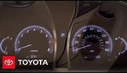 2011-2012 Avalon How-To: Multi-Information Display | Toyota