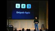 Apple Special Event 2001 - The first iPod introduction (part 3)