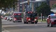 Texas Fire Departments honor fallen Dalhart firemen in funeral procession