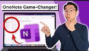 Level Up Your OneNote Organization with This Simple Trick!