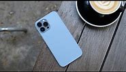 Thinnest Sierra Blue Case for your Sierra Blue iPhone 13 Pro & 13 Pro Max - Bare Naked Case