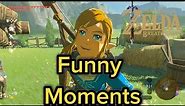 Hilarious Zelda Breath of the Wild Moments!
