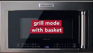 Learn More about the Grill Mode with Basket-KitchenAid Over-the-Range Microwaves-KitchenAid®
