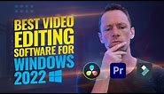 Best Video Editing Software for Windows PC - 2022 Review!