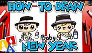 How To Draw Baby New Year
