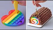 Top Amazing Rainbow Cake Decorating Recipes For All the Rainbow Cake Lovers | Perfect Colorful Cake