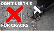 EASIEST Sidewalk and Driveway Crack Filler to use// dries INSTANTLY
