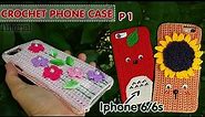 CROCHET PHONE CASE P1 Tutorial | Case for Iphone 6/6s