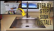 Step by Step Kohler Pro-Inspired Kitchen Sink Installation