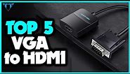 Best VGA to HDMI Adapter 2022 - Best VGA to HDMI Converter [Top 5 Best Reviewed]