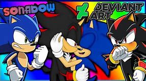 Sonic and Shadow VS DeviantArt (FT Tails)
