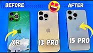 how to upgrade Phone XR to iPhone 13 Pro Gold | iPhone XR to 13 pro | xr to 13 pro
