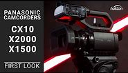 Panasonic 4K60P Professional Camcorders AG-CX10, HC-X2000, HC-X1500 | First Look and Comparison