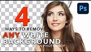 4 Easy Ways To Remove ANY White Background In Photoshop