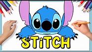 How To Draw Cute Stitch - easy drawings