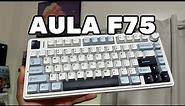 The Only Mechanical Gaming Keyboard You Need | Best Budget Stock 75 Percent? | Aula F75 #keyboard