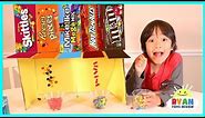 DIY CANDY DISPENSER Cardboard vending Machine