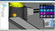 FANUC Roboguide | Add Conveyor and Simulate Box Moving